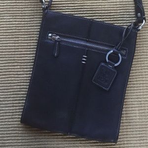 Chocolate Ellington leather sling bag